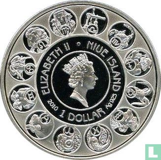 Niue 1 dollar 2010 (PROOF) "Capricorn" - Image 1