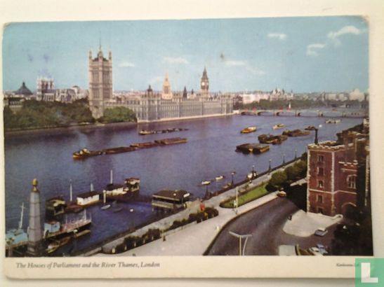 The Houses of Parliament and the River Thames. - Image 1