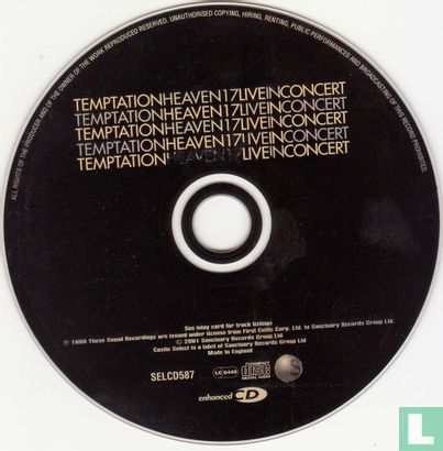 Temptation: Heaven 17 Live In Concert  - Afbeelding 3