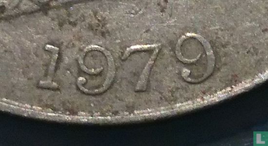 Mexiko 1 Peso 1979 (dünnes Datum) - Bild 3