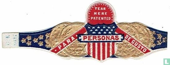 Personas-Para-the Gusto-Tear here patented - Image 1