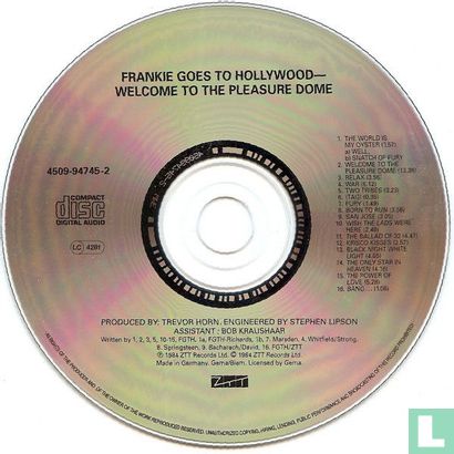 Welcome To The Pleasuredome  - Afbeelding 3