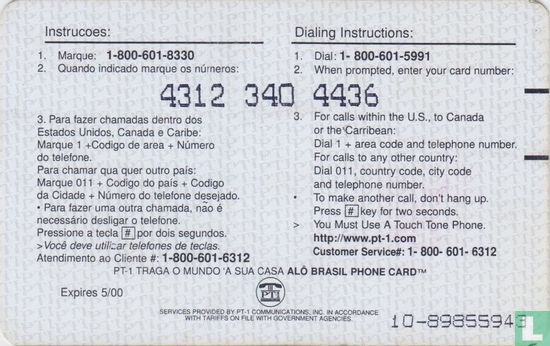 Alô Brasil phone card - Afbeelding 2