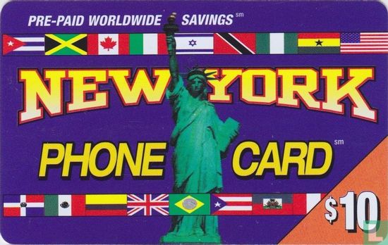 New York phone card - Image 1