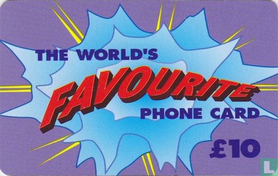 The World’s Favourite phone card - Image 1
