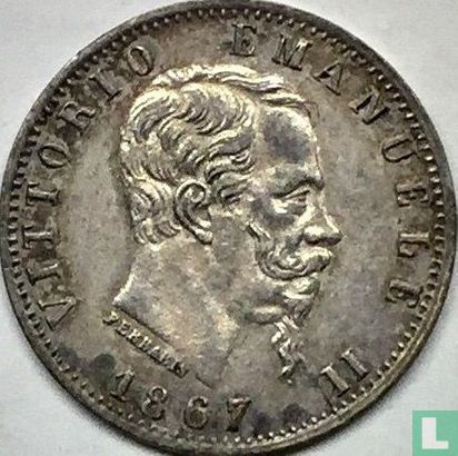 Italien 20 Centesimi 1867 - Bild 1