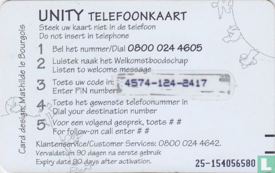 Unity telefoonkaart - Image 2