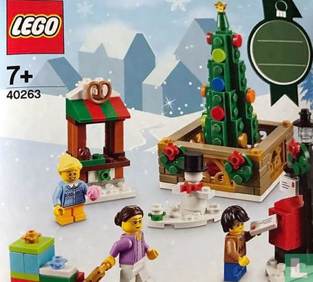 Lego 40263 Christmas Town Square - Afbeelding 1