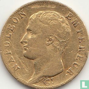 France 20 francs 1806 (A) - Image 2