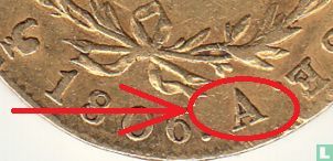 France 20 francs 1806 (A) - Image 3