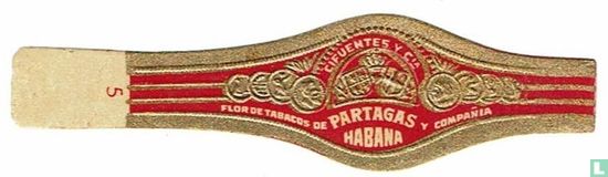 Partagas Cifuentes y Cia Habana-Flor de Tabacos de-y Compañia - Bild 1