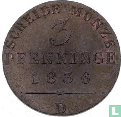 Preußen 3 Pfenninge 1836 (D) - Bild 1