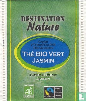 Thé Bio Vert Jasmin - Image 1