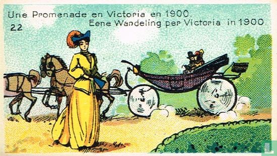 Eene Wandeling per Victoria in 1900 - Image 1