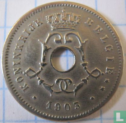 Belgium 5 centimes 1903 (NLD) - Image 1