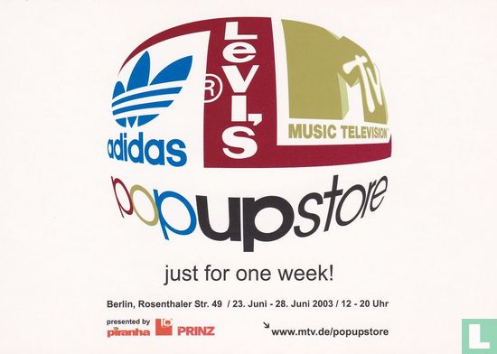 06365 - MTV, Levis, Adidas "popupstore" - Afbeelding 1