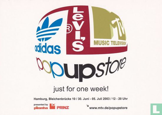 06366 - MTV, Levis, Adidas "popupstore"  - Afbeelding 1