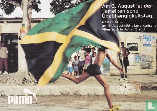 06391 - Puma "Am 6. August ist der jamaikanische Unabhängigkeitstag" - Afbeelding 1
