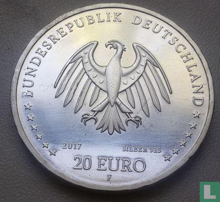 Germany 20 euro 2017 "300th anniversary of the birth of Joachim Winckelmann" - Image 1