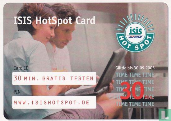 06360 - ISIS "HotSpotCard" - Afbeelding 1