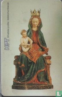 Bogorodica s Djetom na Prijestolju - Afbeelding 1