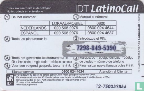 IDT LatinoCall - Afbeelding 2