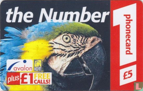 The Number 1 Phonecard - Afbeelding 1