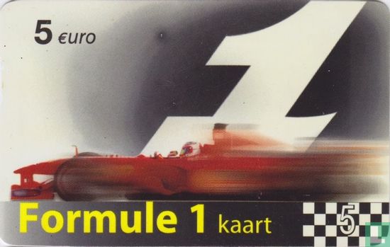 Formule 1 kaart - Afbeelding 1