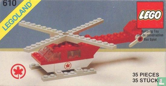 Lego 610-2 Rescue Helicopter