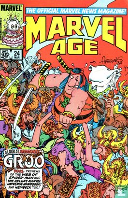 Marvel Age 24 - Image 1