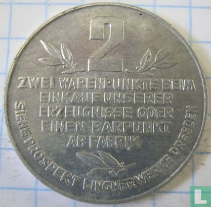 Duitsland Karl A. Lingner 2 Warenpunkte 1932 "70th Birthday" - Image 1