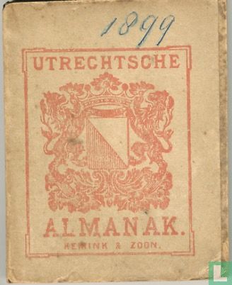 Utrechtsche Almanak voor het jaar 1899 - Afbeelding 1