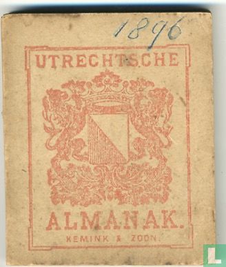Utrechtsche Almanak voor het Schrikkeljaar 1896 - Image 1