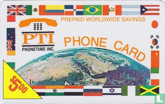 PTI phone card - Image 1