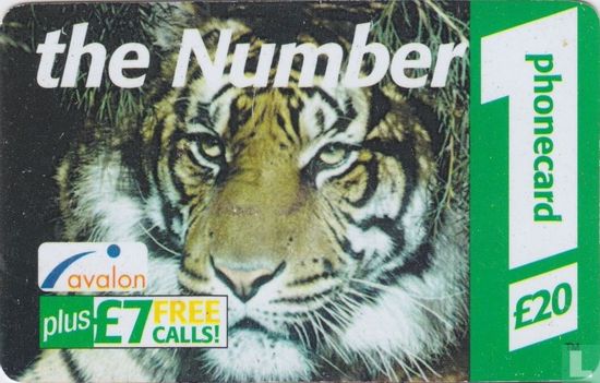 the Number 1 Phonecard - Afbeelding 1