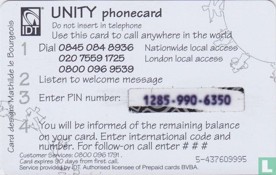 Unity phonecard - Bild 2