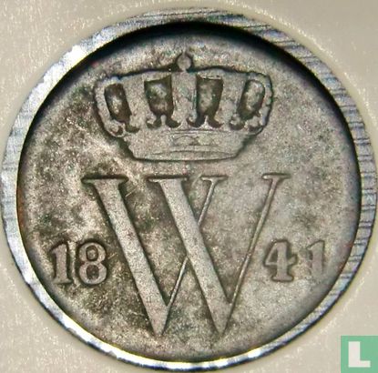 Nederland ½ cent 1841 - Afbeelding 1