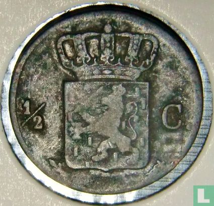 Niederlande ½ Cent 1841 - Bild 2
