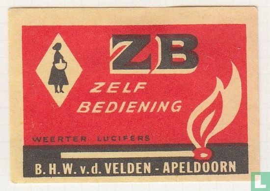 ZB zelfbediening B.H.W.v.d.Velden Apeldoorn