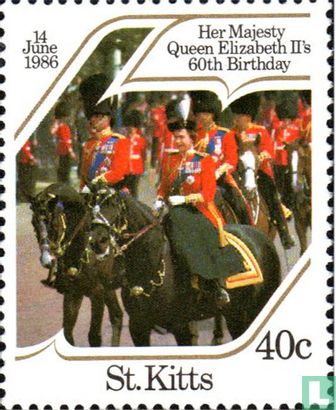 Koningin Elizabeth II - 60ste verjaardag