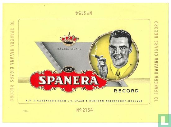 Spanera - Record V.D.E. - Afbeelding 1