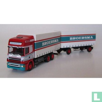 Scania 114L Topline tilt trailer 'Broersma' - Bild 3