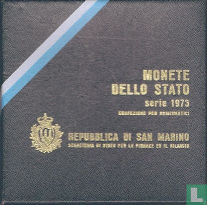 San Marino jaarset 1973 - Afbeelding 1
