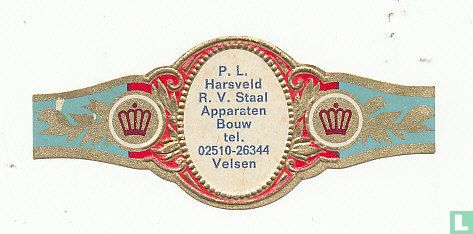 L.P.Harsveld R.V.StaalApparaten Bouw tel.02510-26344 Velsen - Afbeelding 1