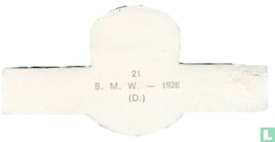 B. M. W. - 1926 (D.) - Afbeelding 2