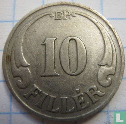 Ungarn 10 Fillér 1936 - Bild 2