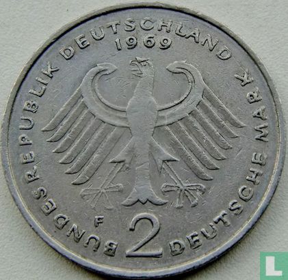 Deutschland 2 Mark 1969 (F - Konrad Adenauer) - Bild 1