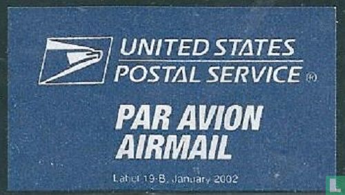 Air Mail [U.S.A.]
