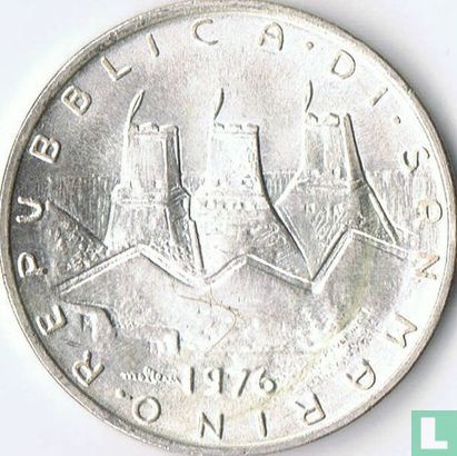 San Marino 500 Lire 1976 - Bild 1