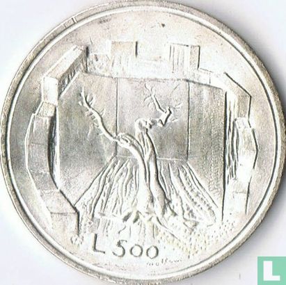 Saint-Marin 500 lire 1976 - Image 2